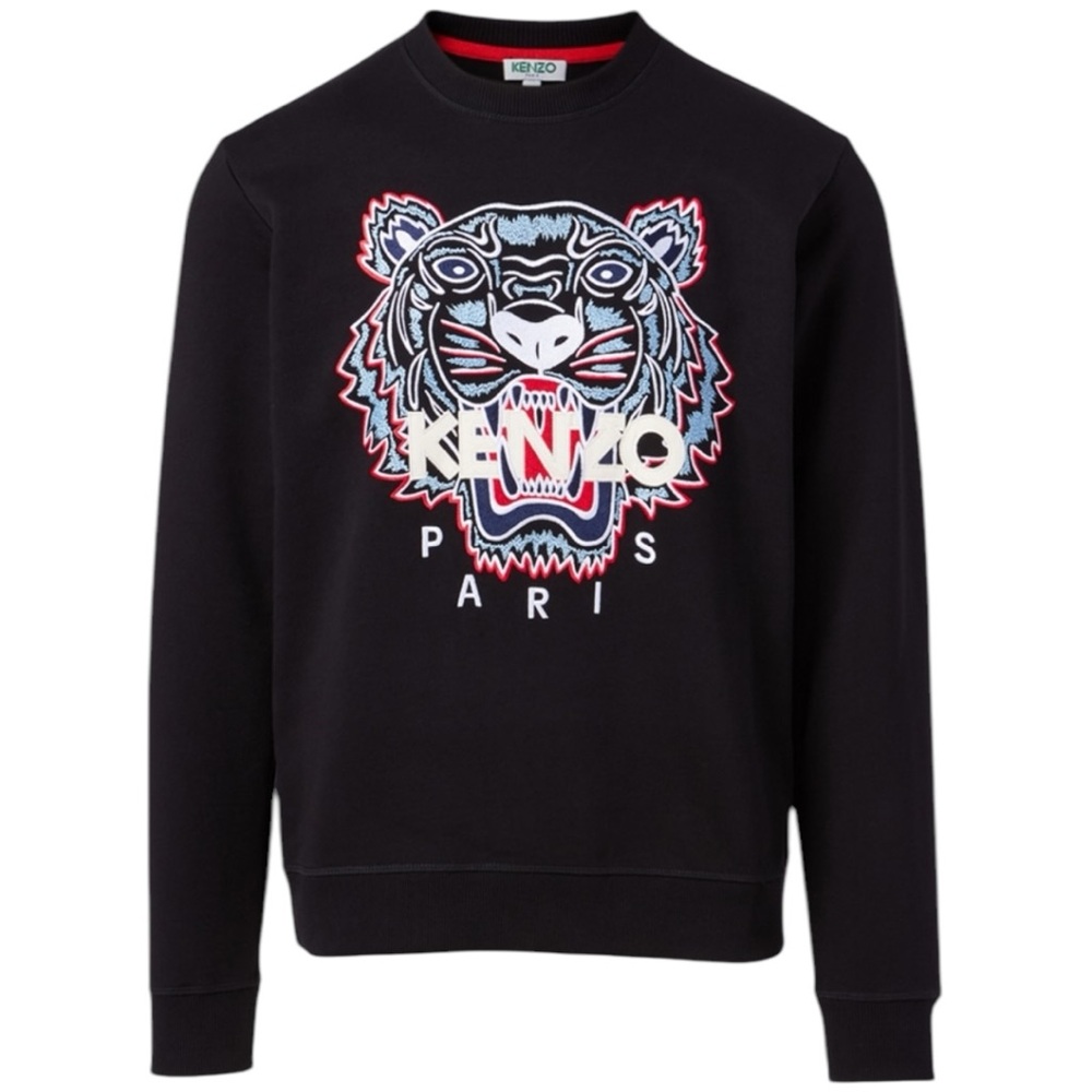 Black Kenzo Crew Neck Sweater (S)